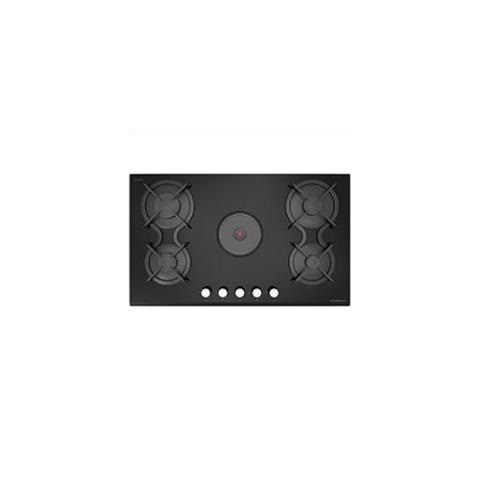 KITCHENCRAFT 90CM 4 GAS 1 HOTPLATE BURNER HOB | 90CM BLACK