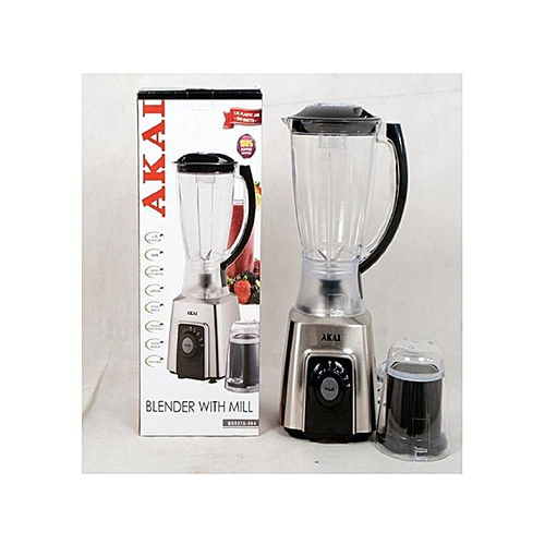 AKAI Blender With Mill Attachment (Heavy Duty Motor)