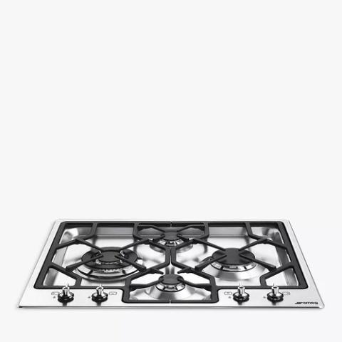 Smeg Gas Hob | 62 cm Classic PGF64-4 Built-In 4 Gas Burners Gas Hob - Stainless Steel