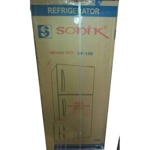 Sonik 150litres Refrigerator White, Grey & Silver - SF-150