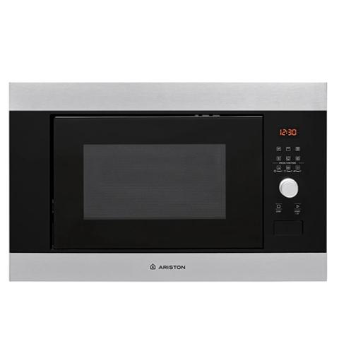 Ariston MicroWave Oven | MF25GUK IX A 25L Combi Microwave Oven With Wire Rack And Turntable