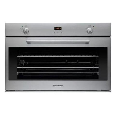 Ariston Oven | 90cm Built-In Digital Gas Oven With Electric Grill And Fan - MKG23IX