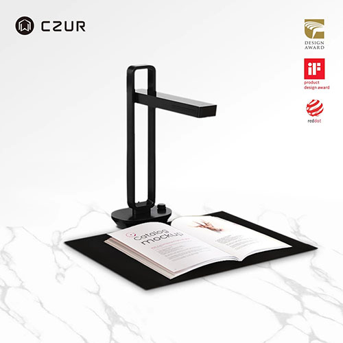 Czur Scanner | Aura-Pro X Document And Book Scanner For A3, A4 And A0 Only