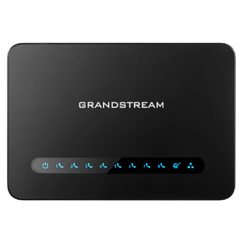 Grandstream HT818 Analog FXS IP Gateway – 8 Port + NAT Router