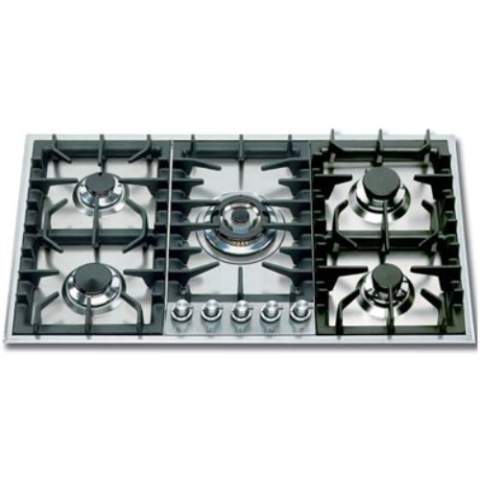 ILVE COOKTOP/HOB | 90cm Built-in Professional Gas Cooktop With Stainless Steel And Grill top