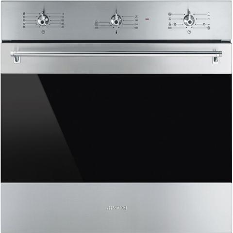 SMEG OVEN | 60cm SF6388XP Built-in Electric Thermo-ventilated Classica Oven