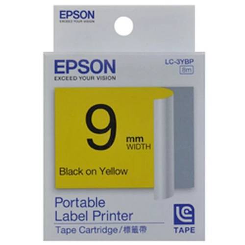 Epson Tape LC-3YBP9 9mm | Yellow