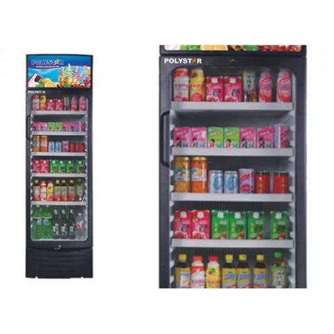 Polystar PV-SC426BG Showcase Fridge Double Door with 5 steps