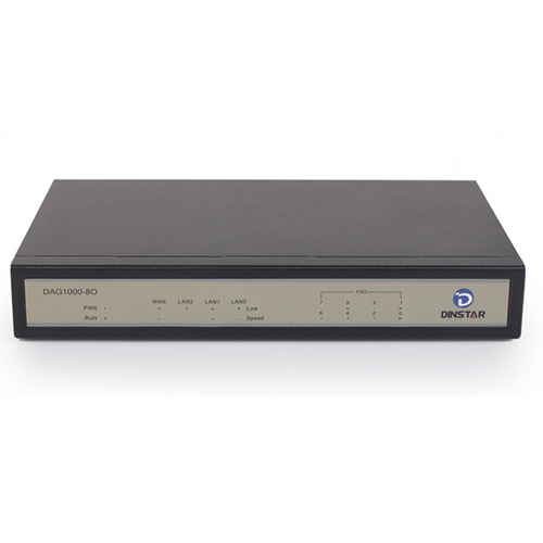 Dinstar DAG1000-4O Analog VoIP Gateway- 4FXO Ports