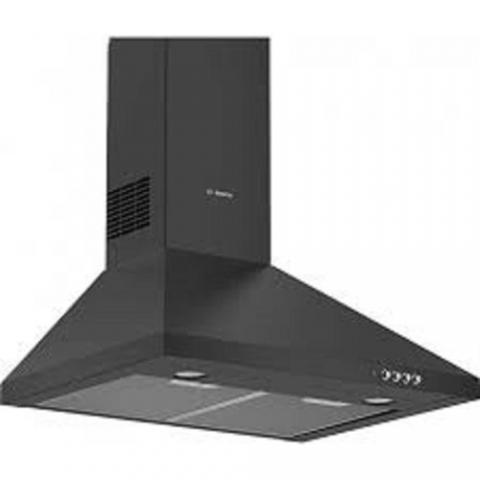 Bosch Wall Mounted Chimney Hood (Black) 60cm|DWP64CC60Z