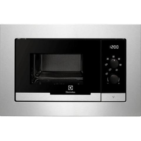 Electrolux Microwave | 60 Cm, 20 Litres EMM20117OX Built-In Microwave Oven In Stainless Steel Colour