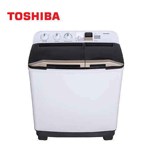 Toshiba Washing Machine | Toshiba 7KG Twin Tub Top Loader Washing Machine White Colour - VH-J80WGH