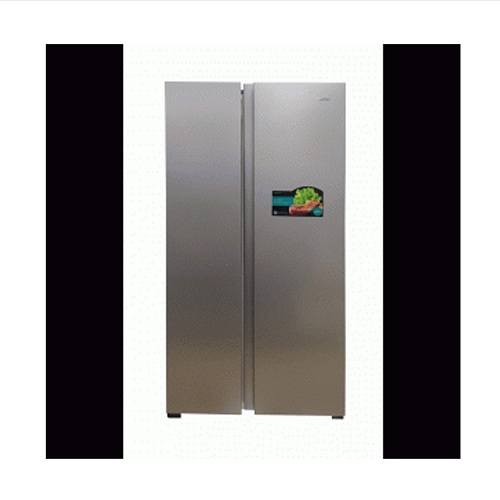 HISENSE REF 67 WSI SIDE BY SIDE REFRIGERATOR 516 LITRES, Silver, R600 gas