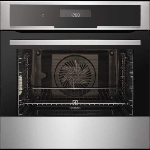 Electrolux Oven | EOC5851FAX Pyrolytic Multifuction Built-in Electric Single Oven In Stainless Steel With Anti-fingerprint Coating