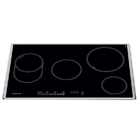 Ariston Hob Cooker | Built-In 80Cm Electric 4 Burners Vitroceramic Hob – NRO841OX