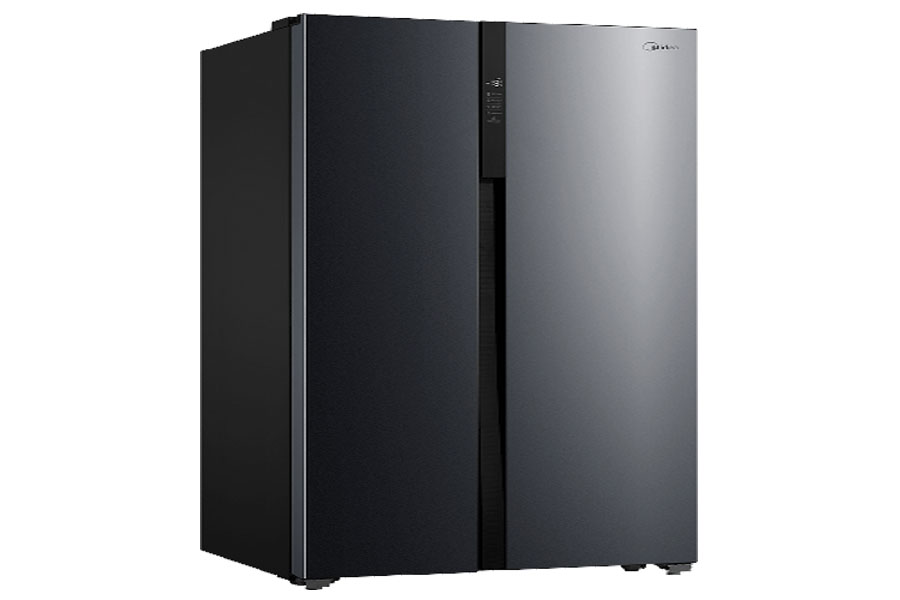 Midea 469L Side by Side Refrigerator HQ-610 WEN BLACK STAINLESS