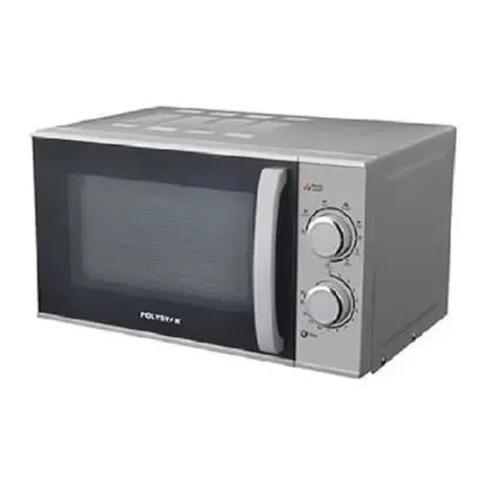 Polystar 20 Ltrs Manual Solo Microwave/ Silver Housing White Painting Cavity - PV-C20LMXS