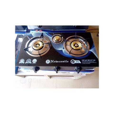 NEWCASTLE COOKING GAS | 3 BURNERS TABLETOP GAS COOKER - NCG-3-T0432