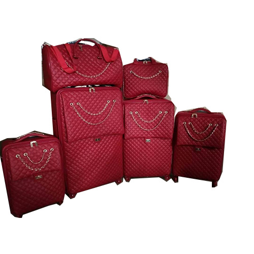 LUXURY 6 PIECE COMPLETE SET TRAVELLING LUGGAGE