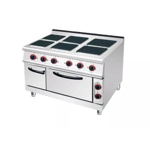 WESTCOOL 6 BURNERS + OVEN COOKER