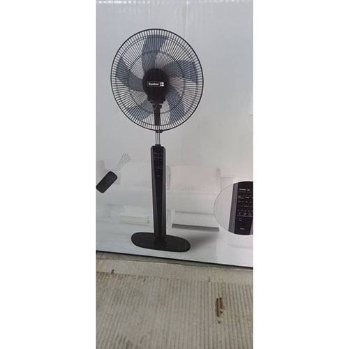 SCANFROST SFPF16RC – 16″ AC Stand Fan, AS 5 Blade With Remote, Single Swinging