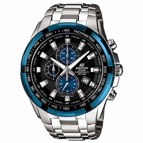 CASIO EF-539D-1A2VUDF MEN’S EDIFICE CHRONO STAINLESS STEEL BRACELET WATCH