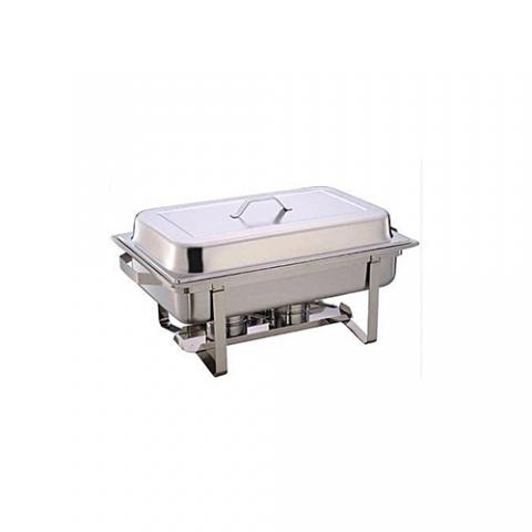 Hoffner Chaffing Dish 9.6 Litres Large - Silver