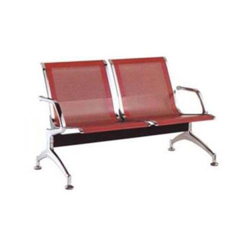 Deluxe 2-Seater Waiting Chair (Wine Red)