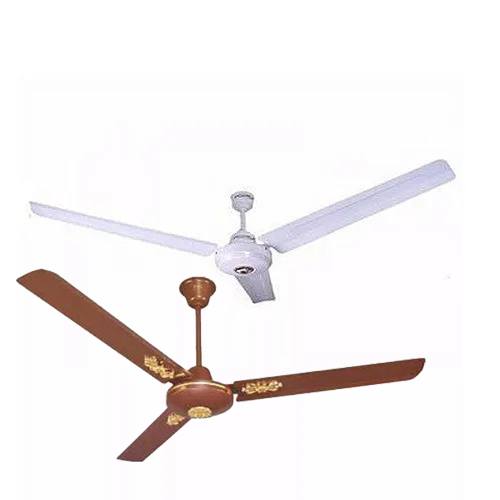 Top fan giant Ceiling fan 60 Inch white/brown