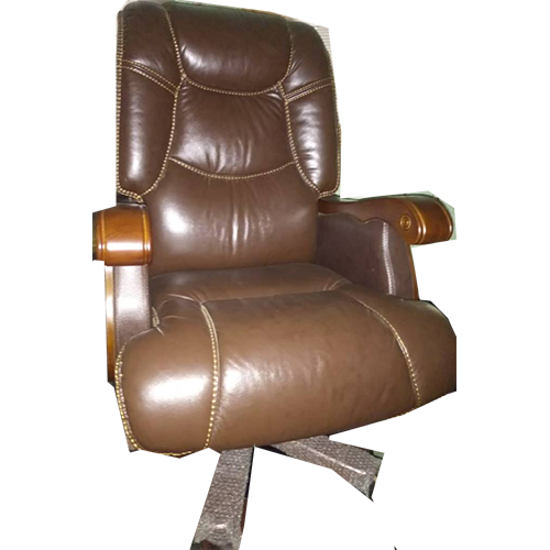 DELUXE EXECUTIVE OFFICE CHAIR|LEATHER DEL 209