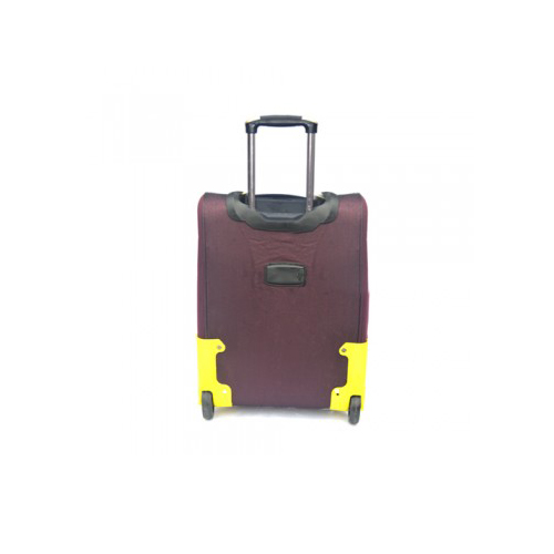 2 wheel trolley luggage brown (BETH)