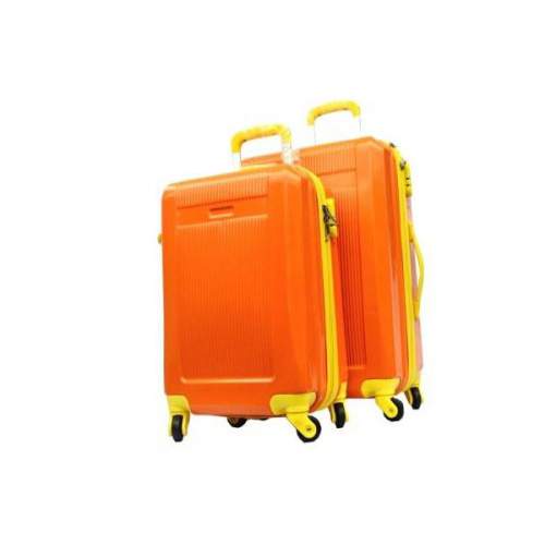 4 wheel trolley ABS luggage (orange) (BETH)