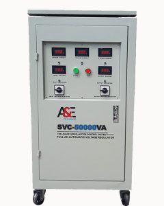 A&E Dunamis 50KVA 3 Phase 240V-456V Servo Stabilizer