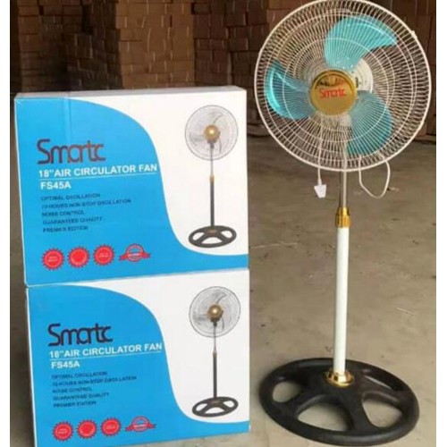 SMATC STANDING FAN | 18 INCHES AIR CIRCULATOR FAN FS4A