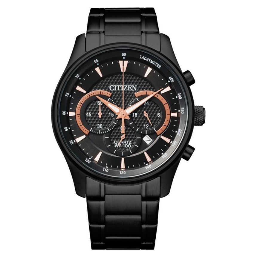 Citizen Men’s Chronograph Black Dial Quartz Watch |AN8195-58E| - Medium