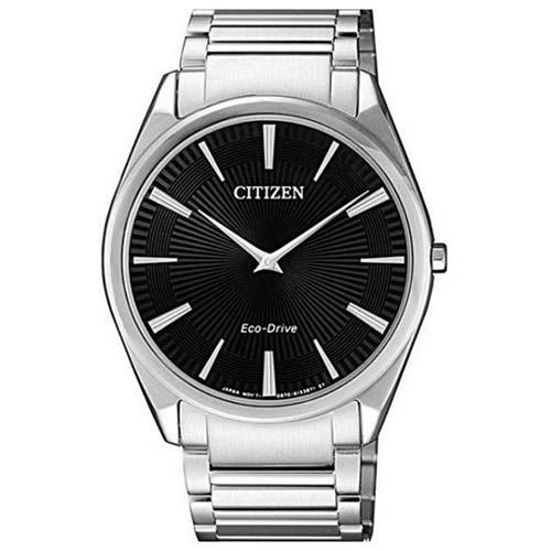 CITIZEN AR3071-87E MEN’S ECO-DRIVE STILETTO ULTRA-THIN SMALL WATCH - Large