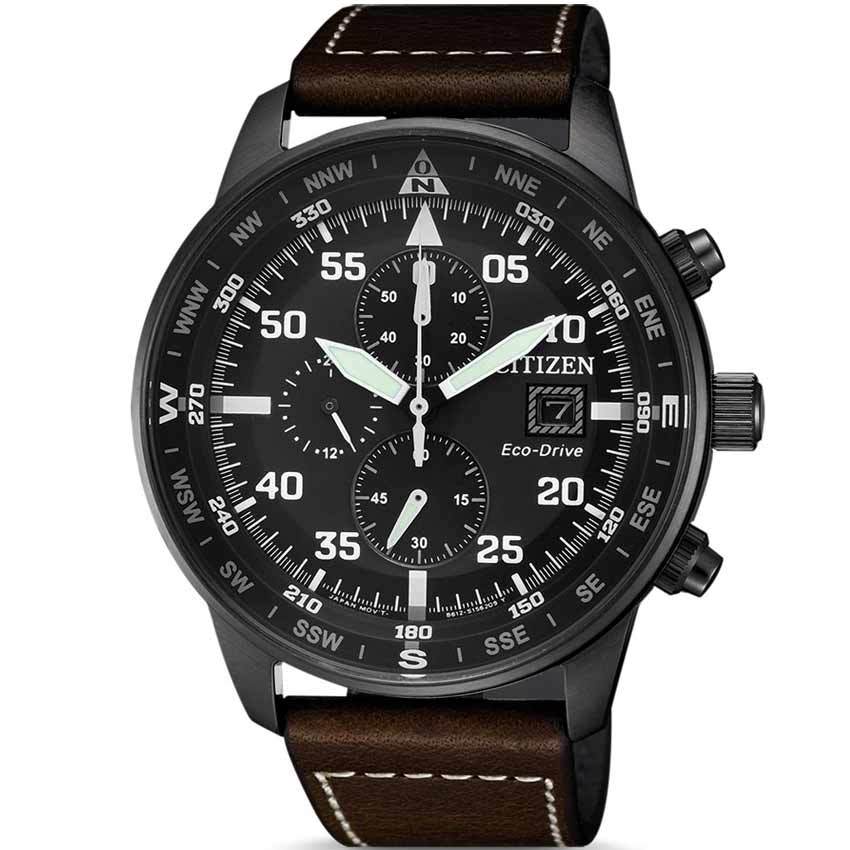 Citizen Men’s Eco-Drive Chronograph Black Dial Watch |CA0695-17E| - Medium