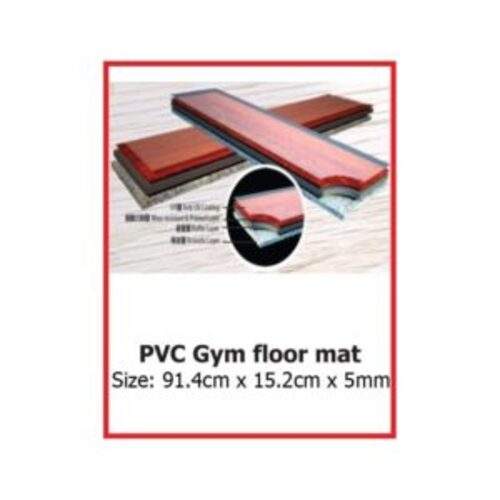 GATEGOLD FITNESS - FIT-P110 PVC GYM FLOOR MAT