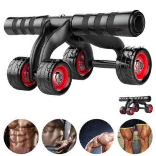 GATEGOLD FITNESS - Multi-Functional Lightweight Portable Trainer 4-Wheel Ab Roller And Push Up Bar – abr