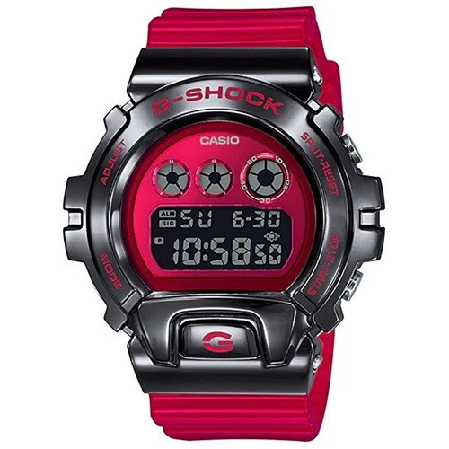 CASIO GM-6900B-4DR MEN’S G-SHOCK RED DIAL WATCH - Large