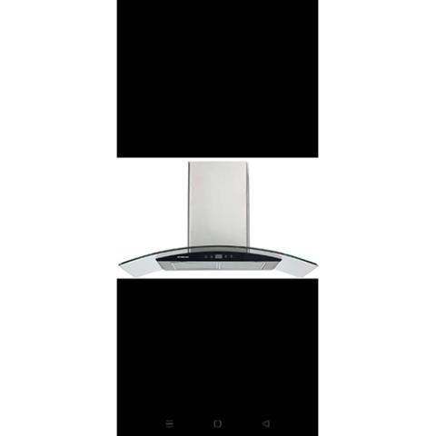 KITCHENCRAFT 90CM BUILT IN KITCHEN HOOD | STAINLESS STEEL + TEMPERED GLASS