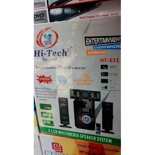 HI-TECH HT511 BLUETOOTH WITH REMOTE HOME THEATER 20000W: