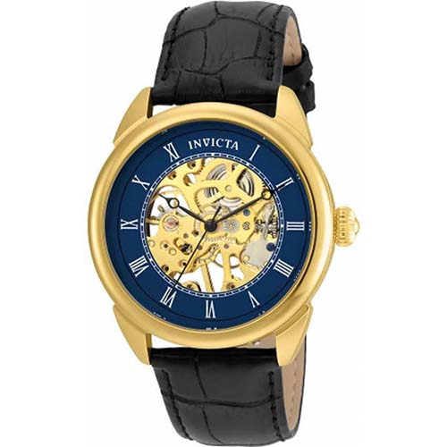 INVICTA 23536 MEN’S SPECIALTY MECHANICAL 3 HAND BLUE DIAL WATCH - Large