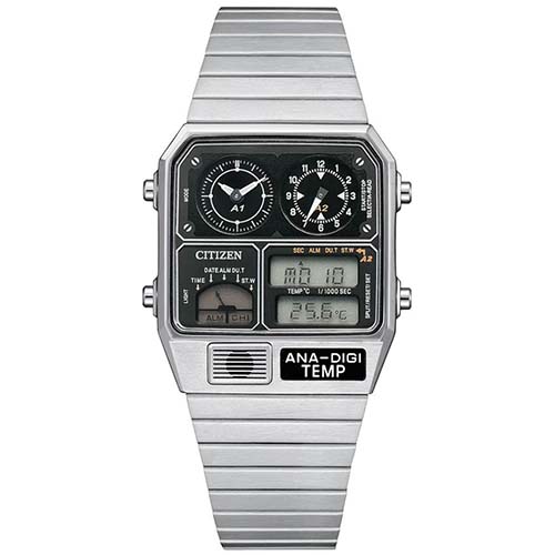 CITIZEN JG2101-78E MEN’S MULTIFUNCTION ANALOG-DIGITAL WATCH - Large