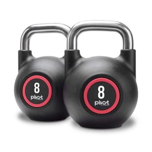 PIVOT FITNESS K2650.8 PRO RUBBER COMPETITION KETTLEBELL 8KG