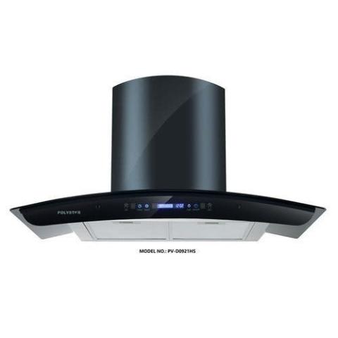 Polystar 90cm Digital Charcoal Filter Stainless Range Hood | PV-D9021HS