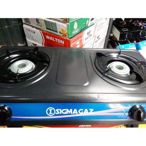 SIGMAGAZ 2 BURNERS TABLE TOP GAS COOKER - delxe.com.ng