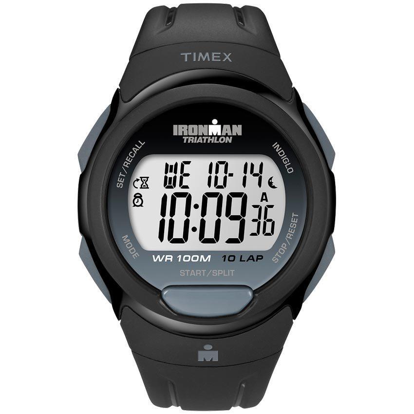 Timex Men’s Indiglo Ironman Chronograph Medium Sport Watch |T5K608| - Medium