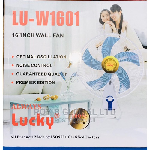 ALWAYS LUCKY 16 Inches WALL FAN LU-W1601