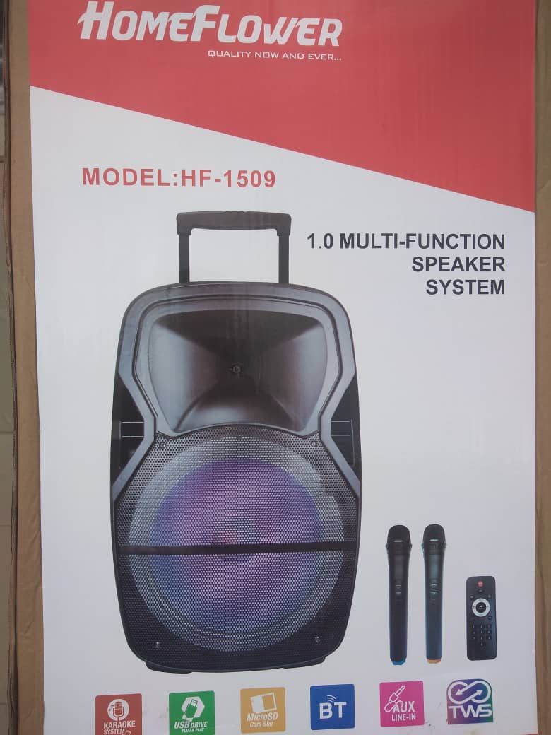 HOME FLOWER MULTI FUNCTION SPEAKER SYSTEM HF 1509